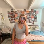 Brandy Melville Gray T-Shirt Photo 0