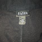 Eileen Fisher  Black Full Zip Career Jacket Dual Zip Sz. S Work Designer Photo 2