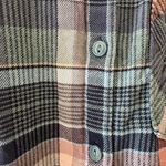 Patagonia Heywood Flannel Button Front Shirt Plaid Women's Organic Cotton Sz 4 # Photo 6