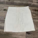 Madewell  Rigid Denim A-Line Mini Skirt Photo 3