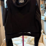 Zyia  Black Activewear Top size Large Photo 0