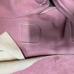 Y2k Soft pink warm suede jacket Photo 4