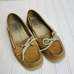 Sperry  Topsider Laguna Beige Tan Boat Shoes Sz 7.5 Photo 0
