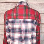American Eagle Outfitters Red and White Plaid Flannel Size XS Photo 10