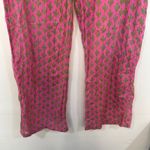 Pax Philomena Womens Pajama Pants Large 100% Cotton Cactus Pink Wide Leg Lounge Photo 4