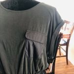 Bar III  Tie Front Cuffed Sleeves Sheath Mini Dress Photo 2