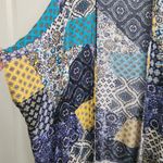 Crescent Crecent Sz S Multicolor Patchwork Kimono Photo 5