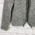 Cocogio gray tweed open cardigan sweater medium Photo 2
