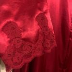 Vintage Women’s Cabernet Luxurious Front Zip Maroon 2X Robe. 1817 Red Photo 1