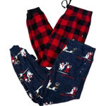 Hollister Bundle of 2 Sleep Christmas/Holiday Pajama Pants Photo 0