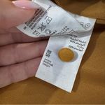 H&M Mustard Orange Long Sleeve Shift Dress Size 4 Photo 12