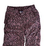 Old Navy Wide Leg High Waisted Leopard Print Pants Women's XS Petiteno Photo 3