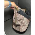 Furla ‎ Womens Snakeskin Leather Shoulder Bag Purse Made In Italy Hobo Style Photo 4