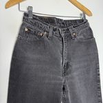 Levi's Levi’s Black 512 Slim Fit Taper Leg Vintage Jeans 1990’s Size 9 Junior Photo 5