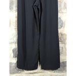 Sanctuary Evereve Pants Woman's Medium Black Wide Leg Split Hem NEW CP0860BE4 Photo 6