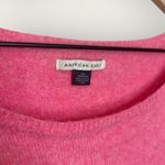 American Eagle  Outfitters Pink Fuzzy Heart XXS Pullover Sweater Photo 1