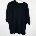 Dress Up Black Dolman Sleeve Knit Pullover Sweater Women's Size Medium M Photo 0