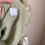 Jaase  off shoulder mini dress size Medium‎ green floral Photo 9