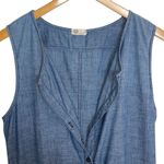 AG Adriano Goldschmied CottonChambray Denim Romper Sleeveless Large Photo 2