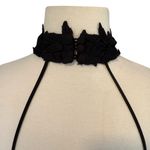 Bardot  Kara Lace Halter Midi Dress Backless Party Sheath Sheer Gemma LBD Size 6 Photo 7