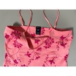 Gap Pink Floral Graphic Shelf-Bra Tank Top Cami Camisole Shirt Size S 🌸 Photo 4