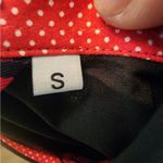 Black long sleeve dress shirt four way stretch size woman's small Photo 2