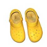 Crocs  Yellow Mules Shoes Size 8 Photo 1