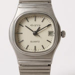 Advance Quartz Watch Womens Silver Tone Stainless Steel Date Japan Photo 0