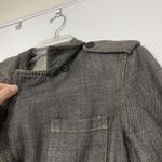See By Chloe vintage denim button down trench coat jacket Y2K style size US 8 Gray Photo 7