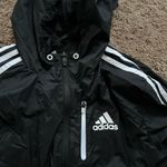 Adidas  Black Nylon Full Zip Track Jacket Photo 1