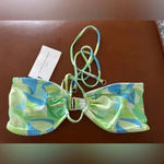 Faithfull the Brand  Arriba Bikini Top‎ in Galarosa Print Sz S Photo 3