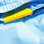 All In Motion NWT  High Rise Run Shorts Woven Blue Aqua Size Small 3” Inseam Photo 2