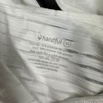 Handful Womens XS White‎ Long Sleeve Athletic Workout Pullover Top Burnout Light White Photo 7