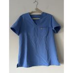 FIGS Women’s Technical Collection Blue Scrub Set Size Small Top And Pants Photo 3