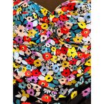 Anne cole  One-Piece Swimsuit Floral Bandeau Style Size 12 Photo 2