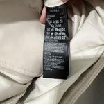 ALLSAINTS Balfern Leather Biker Jacket in Beige - Size US 4 Photo 3