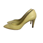 Ted Baker  Y2k London mitilia butter yellow pumps / heels pointy toe Photo 11