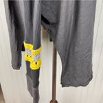 Natural Life Oversized Crochet Knit Tunic Size Large Grey Yellow Bohemian Hippie Photo 11