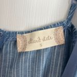 Altar'd State  Dress Blue Mini Striped Photo 2