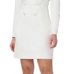 Adrianna Papell Ivory White Tuxedo Sheath Courthouse Wedding Dress Size 12 NEW Photo 4