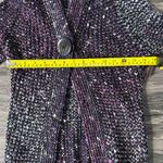 BCBG Maxazria Cardigan Sweater‎ Womens S Multicolor  Hooded Alpaca  Mohair Knit Photo 5