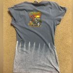 Harley Davidson Caliente San Antonio Motorcycle Graphic Tie Dye Tee size large Gray Photo 0