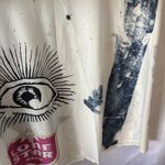 Misslook Lone Star Beer Festival Hippie Art To Wear Texas Dress ‎ Size 3XL White Photo 2