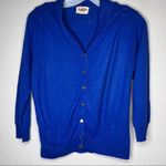 Vintage Sears‎ Kerrybrooke Cardigan Sweater Blue Photo 2
