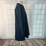 Ruti Black Long Sleeve Zip Neckline Casual Shift Dress With Pockets Size 1 or s/ Size M Photo 5