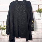 Suzanne Betro Women’s  Embroidered Sleeve Cardigan Large Photo 3