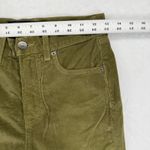Veronica Beard CARLY KICK FLARE HIGH RISE CORDUROY PANTS SIZE 25 OLIVE GREEN Photo 1