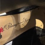 Penny Loves Kenny  black suede and leather heeled sandal bootie size 7.5 Photo 5