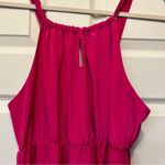 Old Navy  Maxi Dress Pink Orange Hemline Sleeveless Keyhole Womens Size XL Photo 3