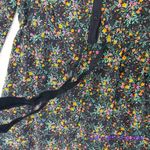 Lost + Wander Madeline Long Sleeve Minidress In Black Multi Floral, size M Photo 7